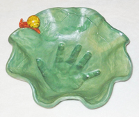 Hand-impression-bowl