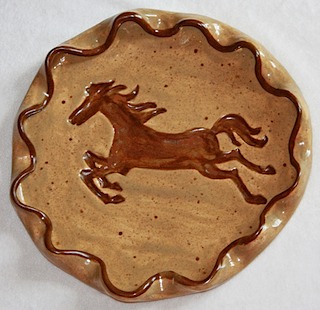 Horse Wavy Plate