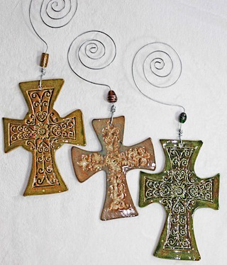 Pottery Crosses 36