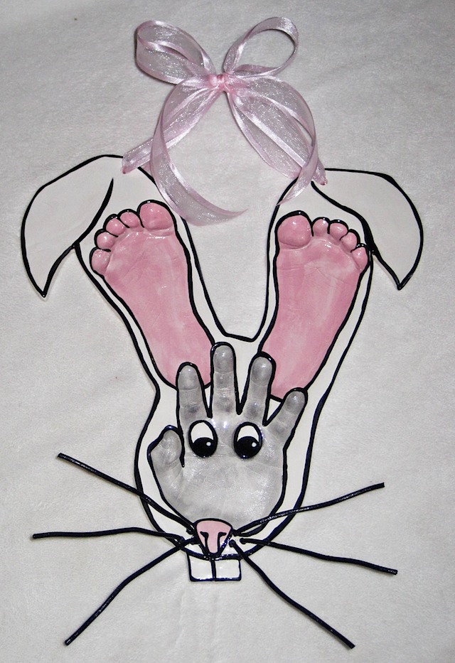 Rabbit Hand Foot Impression