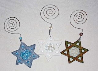 Star of David Ornaments 1